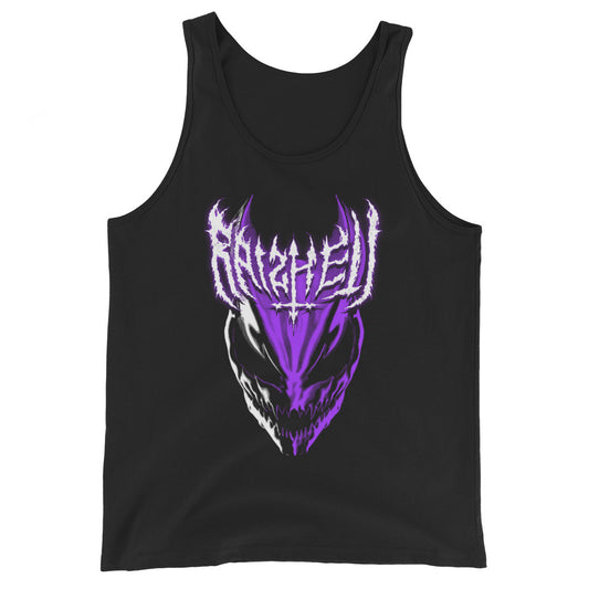 PURPLE MASK TANK TOP